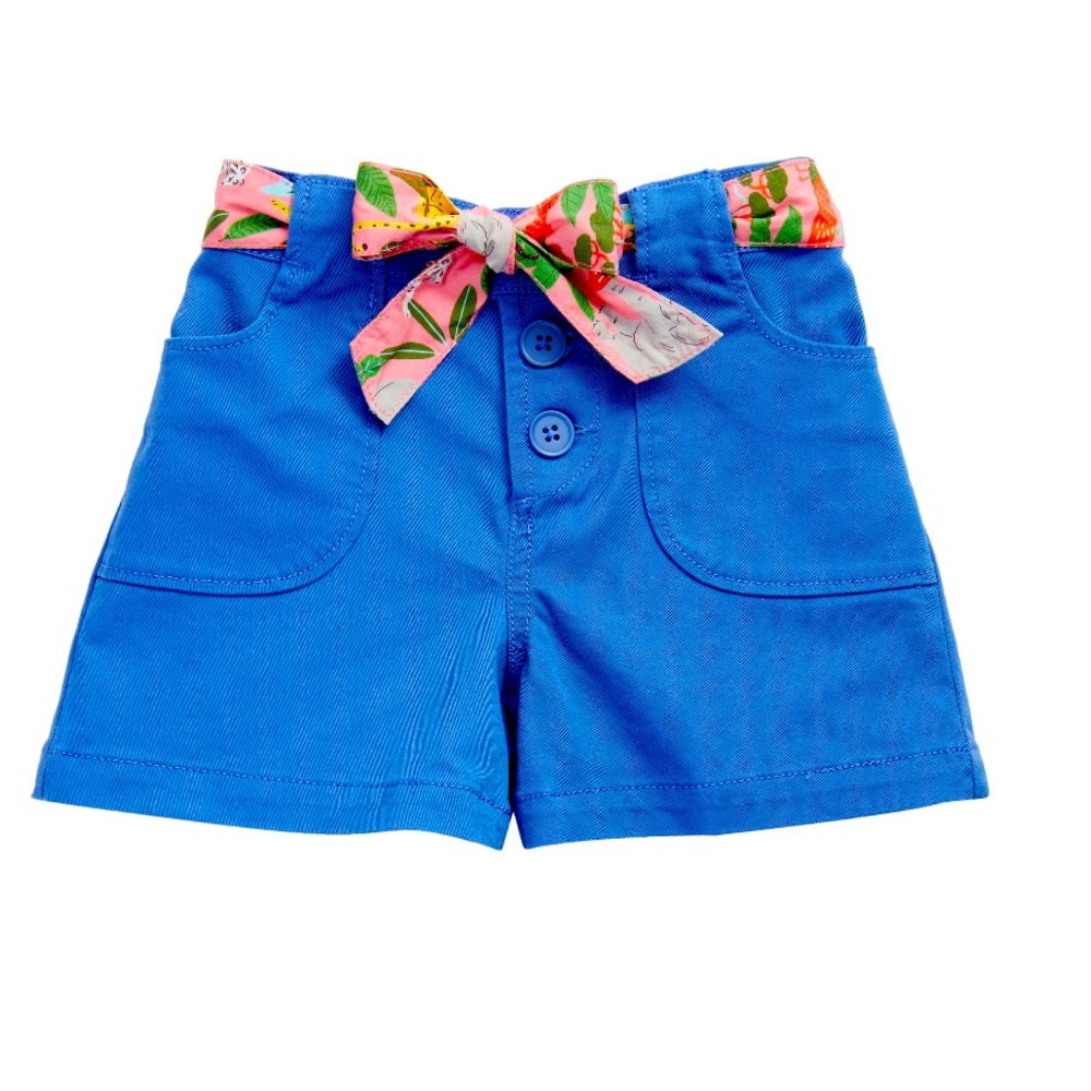 Mini Boden Twill Cargo Shorts